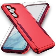 Imagem de Asuwish Capa de telefone para Samsung Galaxy A54 5G com película protetora de tela de vidro temperado e fina híbrida fina protetora para celular acessórios A545G A 54 54A 4G G5 SM A546U feminino