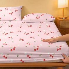 Imagem de Jogo de lençol 400 Fios 3 Peças Com Estampas Sortidas Toque Suave - Ch