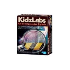 Imagem de Kit De Impressões Digitais Brinquedo Educativo 4m Kosmika