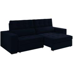 Imagem de Sofa Retratil E Reclinavel 3 Lugares 218 Cm Evidence Sl 948 Veludo Moll