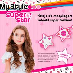 Imagem de Estojo De Maquiagem Infantil My Style Multikids - Br126