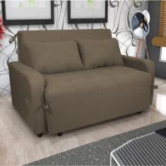 Imagem de Sofá Cama 2 Lugares Amora New Capuccino