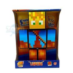 Imagem de Boneco Lopers Youtuber Minecraft - 25cm - Algazarra