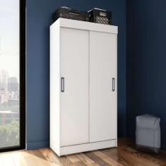 Imagem de Guarda-Roupa Solteiro Texas 2Pt Branco - Mobly