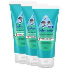 Imagem de Kit 3 Cremes para Pentear Infantil Johnson's Baby Blackinho Poderoso 2
