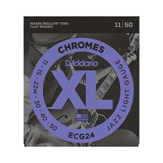 Imagem de Encordoamento Para Guitarra Lisa .011-.050 D`Addario Xl Chromes Ecg24