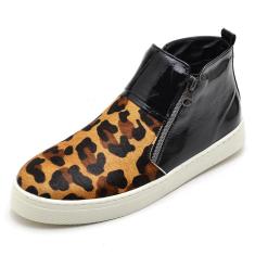 Imagem de Bota Botinha Feminino Top Franca Shoes Hiate Word Preto Onca