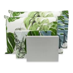 Imagem de Jogo de Lençol Casal 4 Peças Estampado Percal 180 Fios