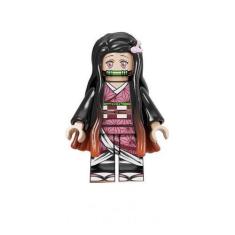 Imagem de Boneco Blocos De Montar Demon Slayer Kamado Nezuko Anime - Mega Block
