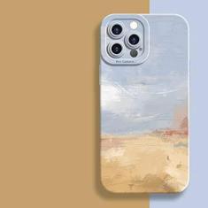 Imagem de Capa de pintura em aquarela para iPhone 11 12 13 14 Pro Max Mini XR XS X 7 8 Plus SE 2020 Arco-íris Capa de silicone Tpu macia à prova de choque, 3, para iPhone 12 ProMax