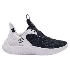 Imagem de Under Armour Tênis de basquete Curry Flow 9 Team, Preto/branco, 17