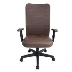 Imagem de Cadeira Presidente Para Escritório Linha Calábria Marrom