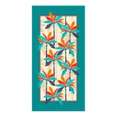 Imagem de Toalha de Banho Praia Piscina Estampada Aveludada 70cm x 1,40 Lepper