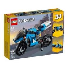 Imagem de Lego Creator 3 em 1 Super Moto 236 Peças 31114