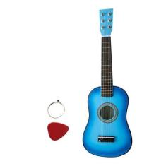 Imagem de Mini Violão Infantil  Corda Em Aço Acústico  (Azul) - Fun Game