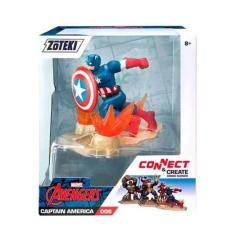 Imagem de Boneco Capitain América Figura De Vinil 15 Cm - Marvel - 2330