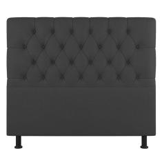 Imagem de Cabeceira Cama Box Casal Queen Size Nice 160cm Linho Cinza - Abmaza