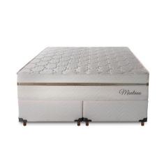 Imagem de Conjunto Cama Box Montana Master com Molas Ensacadas - Hellen Estofado