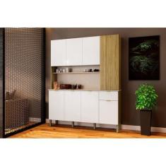 Imagem de Armário Para Cozinha 8 Portas 1 Gaveta Slow - Kits Paraná