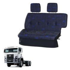 Imagem de Sofá Cama Caminhão Vw Constellation 24250 Azul - Pampa