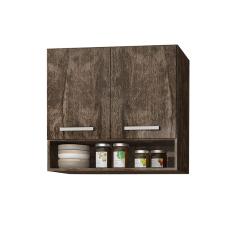 Imagem de Armario Aereo De Cozinha 2 Portas E 1 Nicho Castani Benin