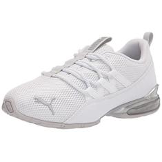 Imagem de PUMA Tênis de corrida feminino Riaze Prowl, Puma branco-puma prata, 35