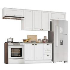 Imagem de Cozinha Completa Americana 4 Peças - Móveis Henn Branco