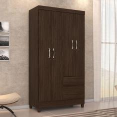 Imagem de Guarda Roupa 4p Mainz ébano