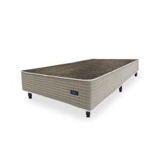 Imagem de Cama Box Universal Solteiro Americano Evolution Tecido Jacquard Café -