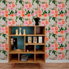 Imagem de Papel de Parede Adesivo Floral s N013185 Rolo 0,58x3M