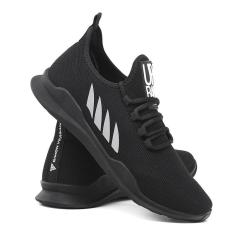 Imagem de Tênis Casual Urbano Leve Com Palmilha Anatômica Dubai - Black - 34-Masculino