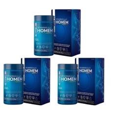 Imagem de Kit 3 Homem Vitamina A-Z + 100Mg De Arginina 60 Cápsulas Good Vit