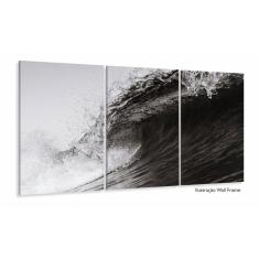 Imagem de Quadro Mosaico Onda Do Mar Arte Em  E  Surf 120x6