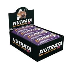 Imagem de Barra De Proteína Dark Caramel Protein - Nutrata Display com 12 Barras de 45G