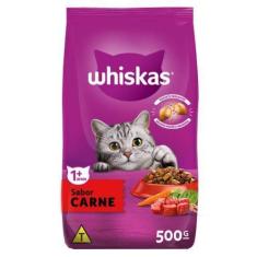 Imagem de Ração Whiskas Carne Para Gatos Adultos - 500 G