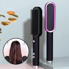 Imagem de Escova 3 Em 1 Elétrica Secadora Alisadora Cabelo 110/220V Bivolt - Biv