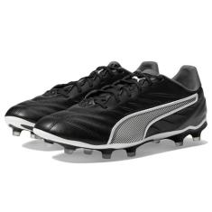 Imagem de PUMA Tênis masculino King Pro Fg/Ag, Puma Preto-puma branco-cinza escuro frio, 39