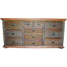 Imagem de Balcão Rústico Nebraska Em Madeira Demolição - Cód 407 - Barrocarte