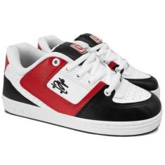 Imagem de Tênis Qix Chorão 01 Branco Vermelho-Unissex