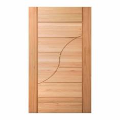 Imagem de Folha de Porta Maciça 210x120cm Eucalipto PM91 Sublime Cruzeiro Portas Marroml