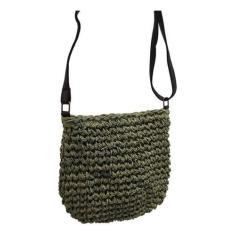 Imagem de Bolsa Feminina Transversal Palha Sintética Pequena Moderna - Alwy, Ver