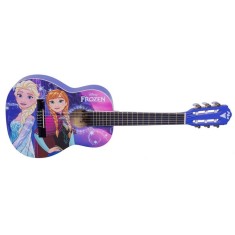Imagem de Violão Acústico Infantil 6 Cordas Clássico Phoenix Disney Frozen Elsa e Anna VIF-2