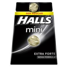 Imagem de Bala Halls Mini Extra Forte Sem Açúcar com 15g 15g