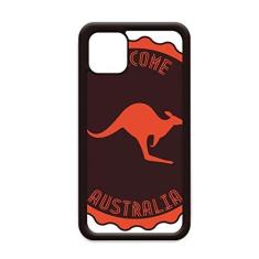 Imagem de Capa com emblema de Canguru Sabor Austrália para iPhone 11 Pro Max para Apple Mobile Case