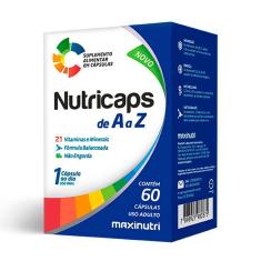 Imagem de Complexo Vitamínico Nutricaps A a Z 60 Capsulas Maxinutri