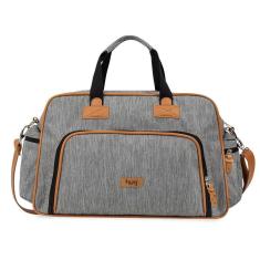 Imagem de Bolsa de Maternidade Hug Grande Nova York Cinza-Unissex