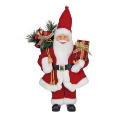 Imagem de Boneco Papai Noel Tecido Vermelho Crommer Mark 40cm