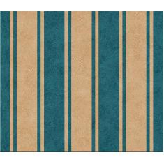 Imagem de Papel de Parede Auto Adesivo Lavável Listrado Verde e bege