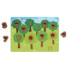 Imagem de Meu Primeiro Quebra Cabeça Números 8006 - Babebi