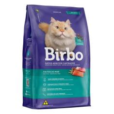 Imagem de Ração Seca Birbo Frutos Do Mar Para Gatos Castrados - 1 Kg